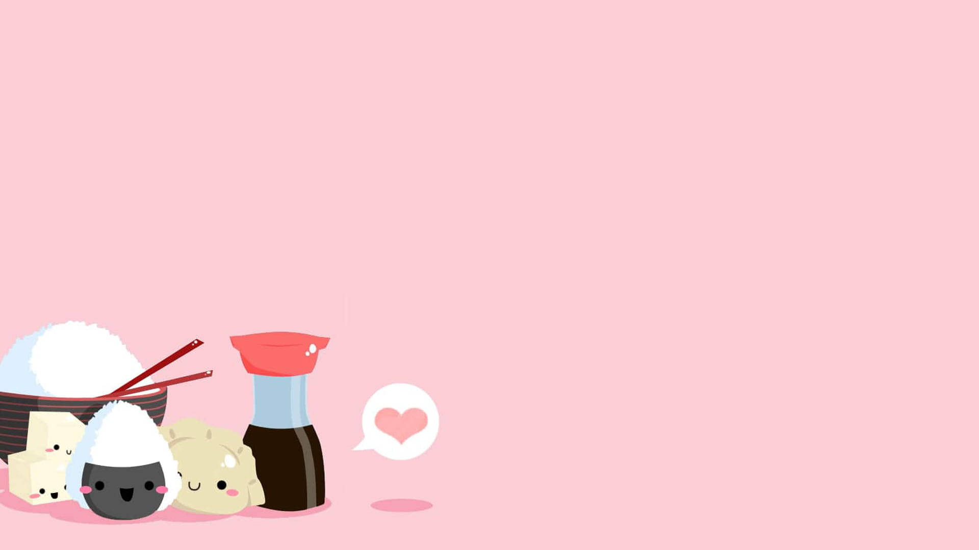 1920X1080 Pink Background Wallpaper and Background