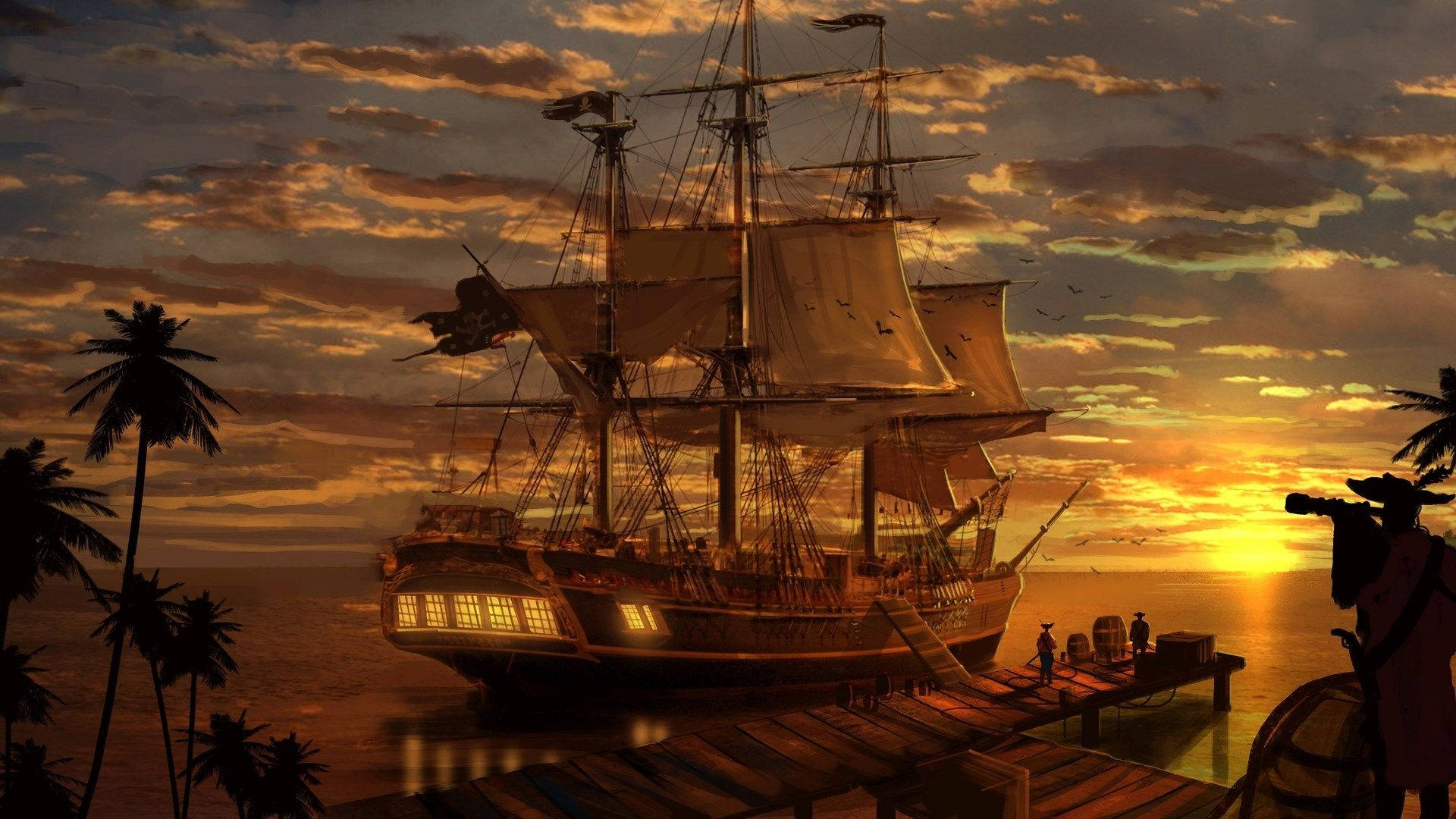 Pirate 1920X1080 Wallpaper and Background Image