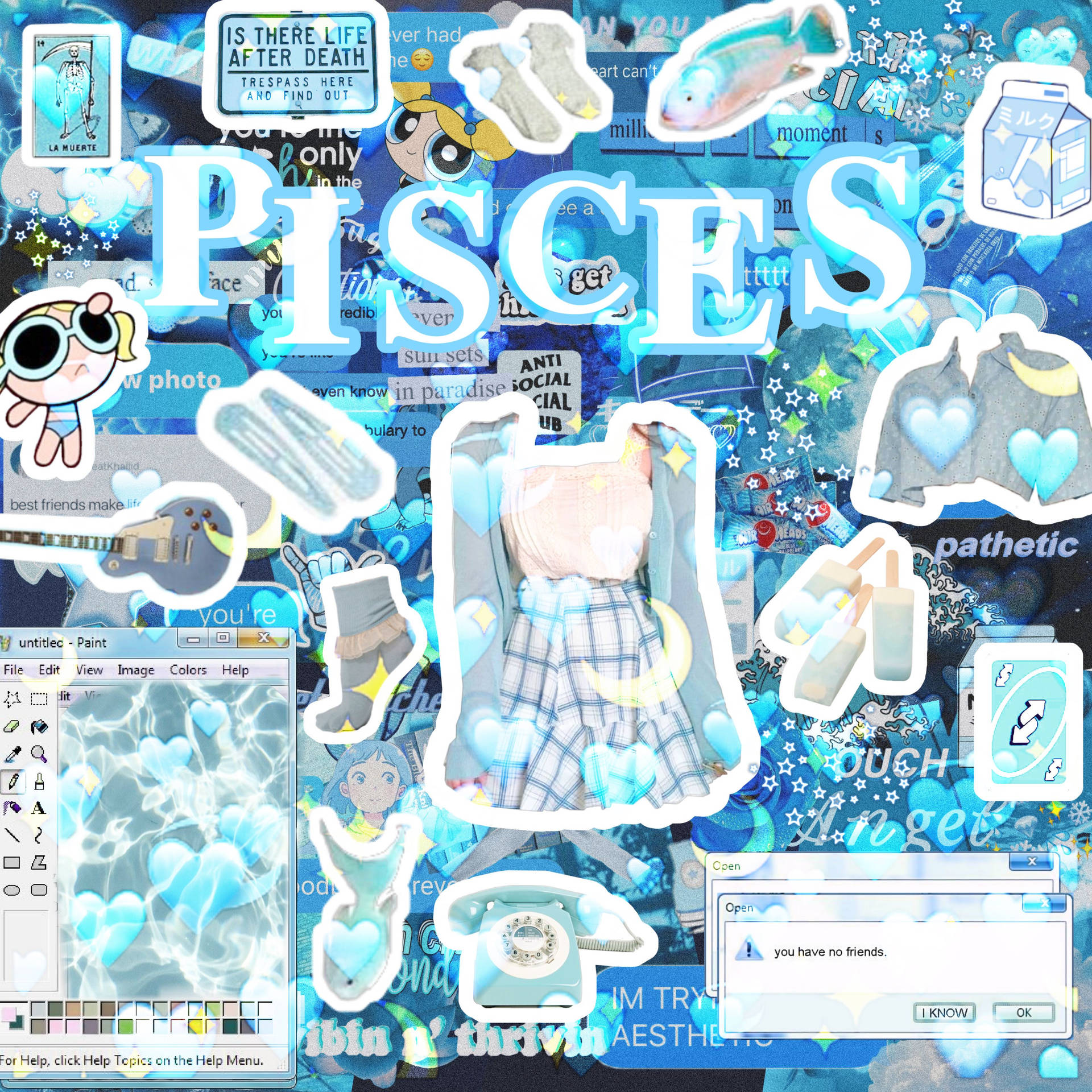 Pisces 3464X3464 Wallpaper and Background Image