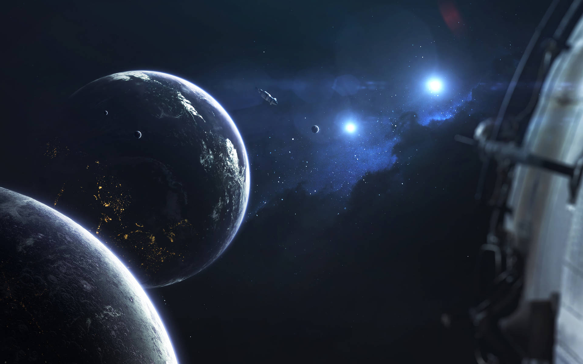 3692X2308 Planet Wallpaper and Background
