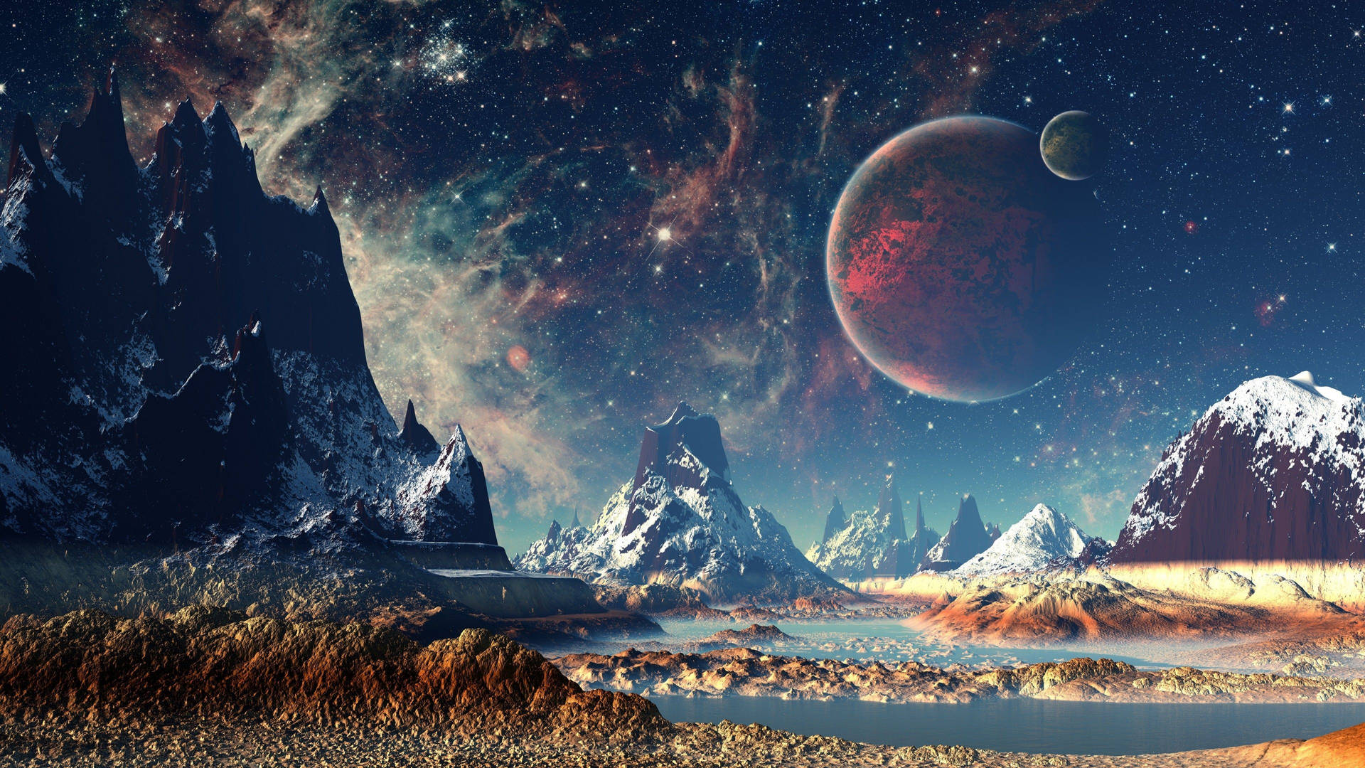 Planet 3840X2160 Wallpaper and Background Image