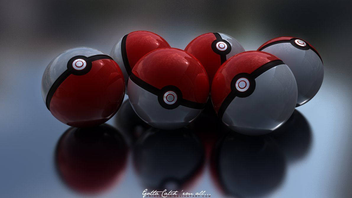 1191X670 Pokeball Wallpaper and Background
