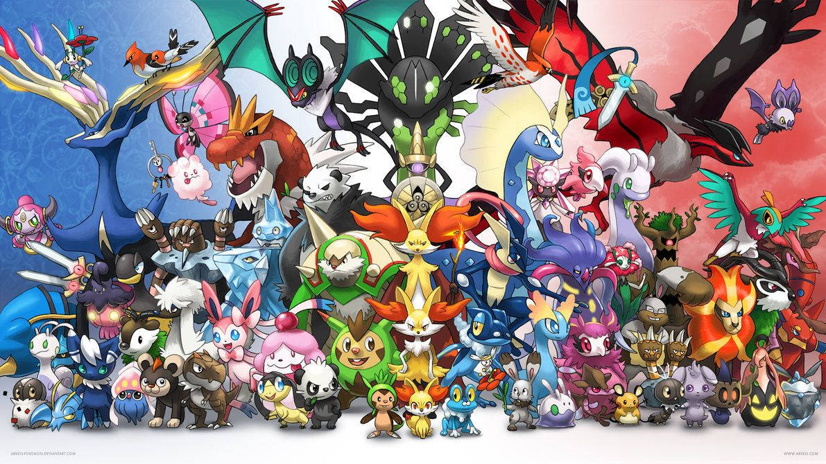 1191X670 Pokemon Wallpaper and Background