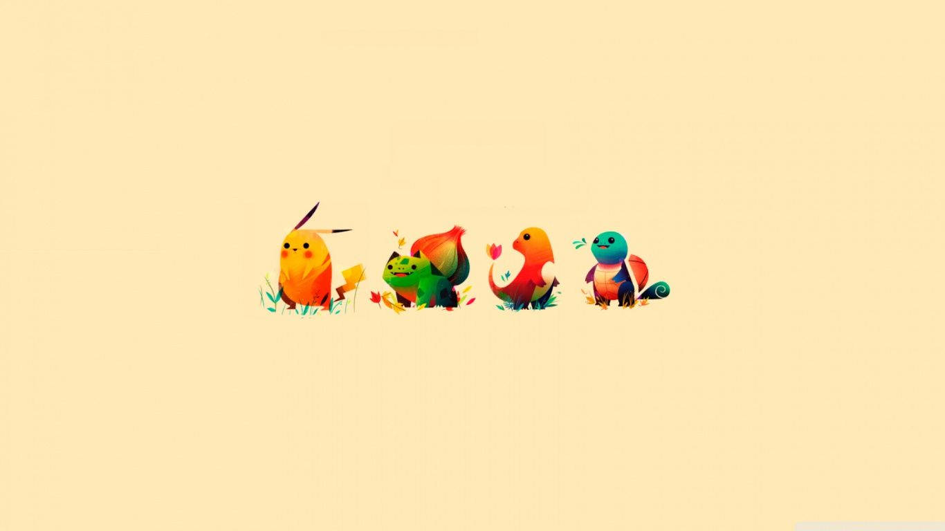 1366X768 Pokemon Wallpaper and Background