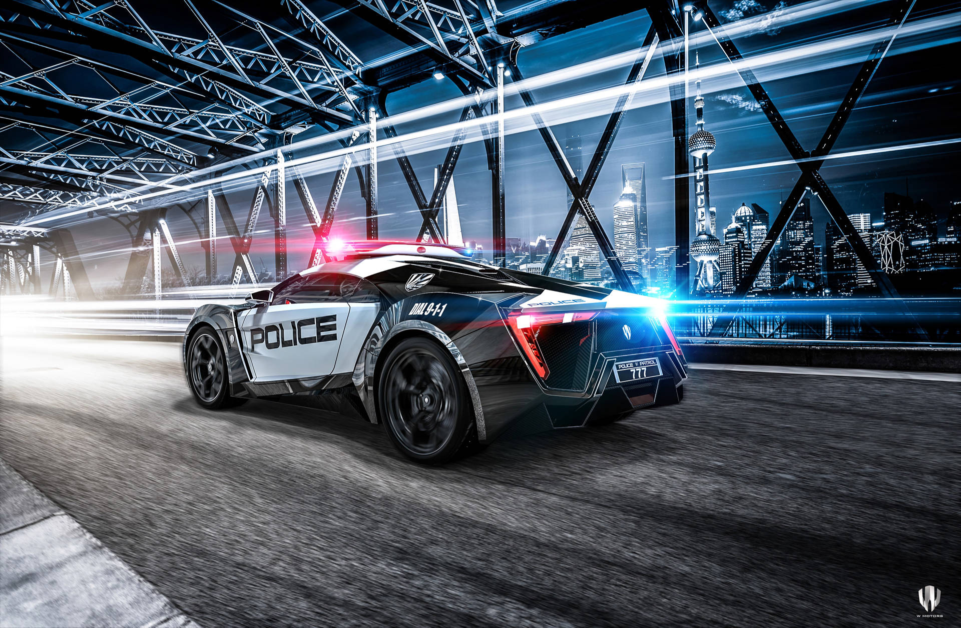 Police 3840X2512 wallpaper
