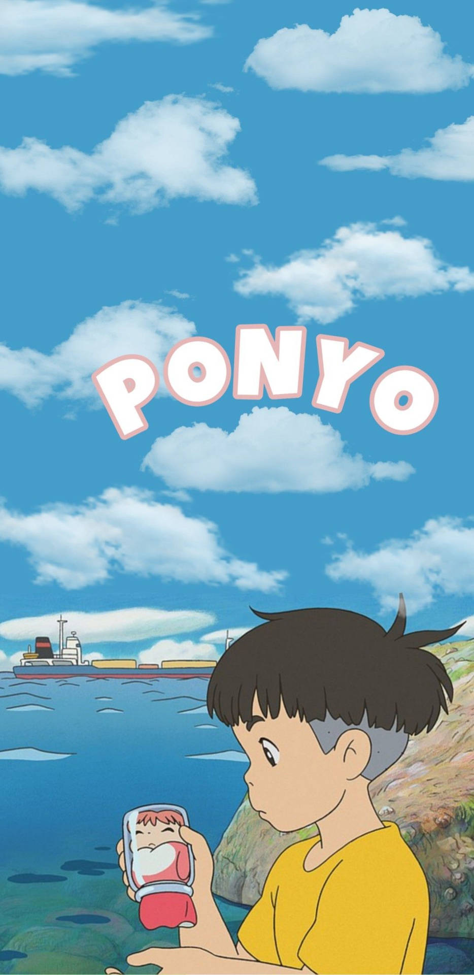 1080X2220 Ponyo Wallpaper and Background
