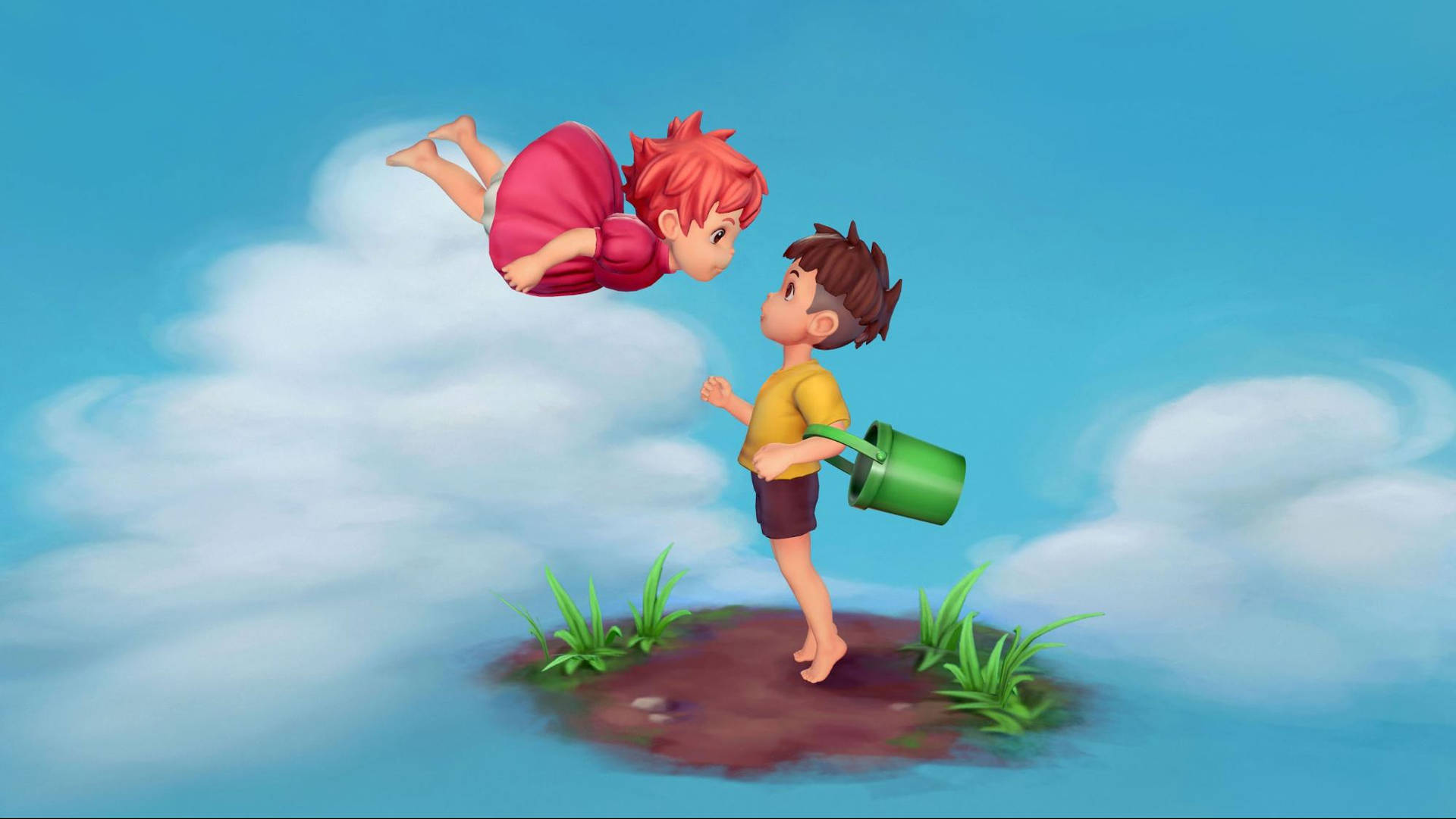Ponyo 1999X1125 Wallpaper and Background Image