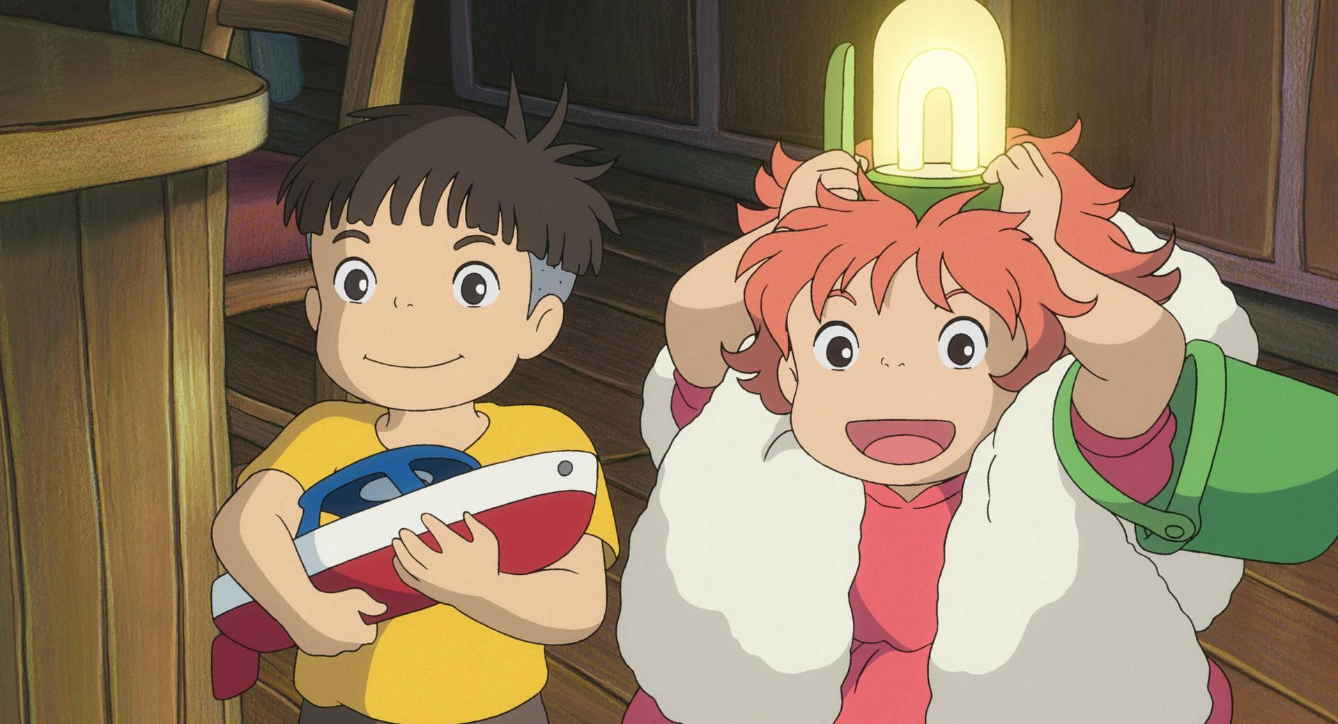 Ponyo 2048X1108 Wallpaper and Background Image