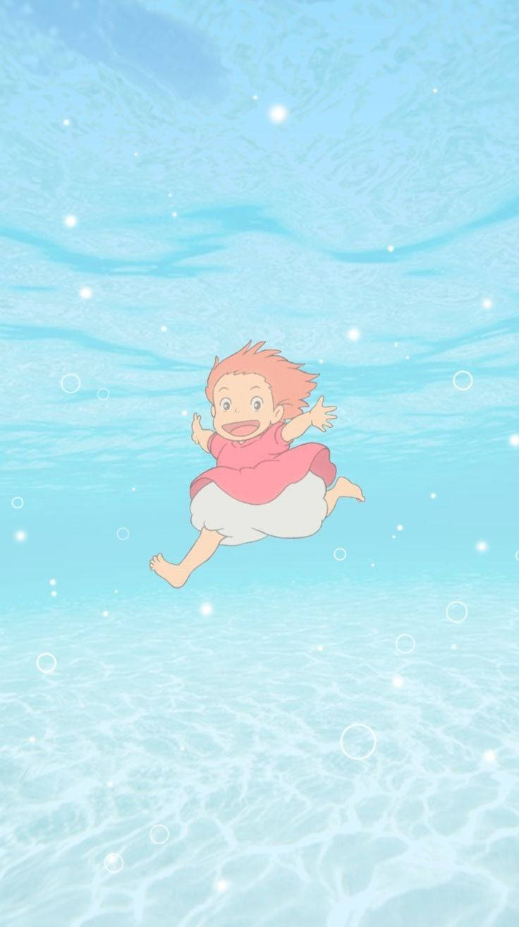 Ponyo 736X1313 Wallpaper and Background Image