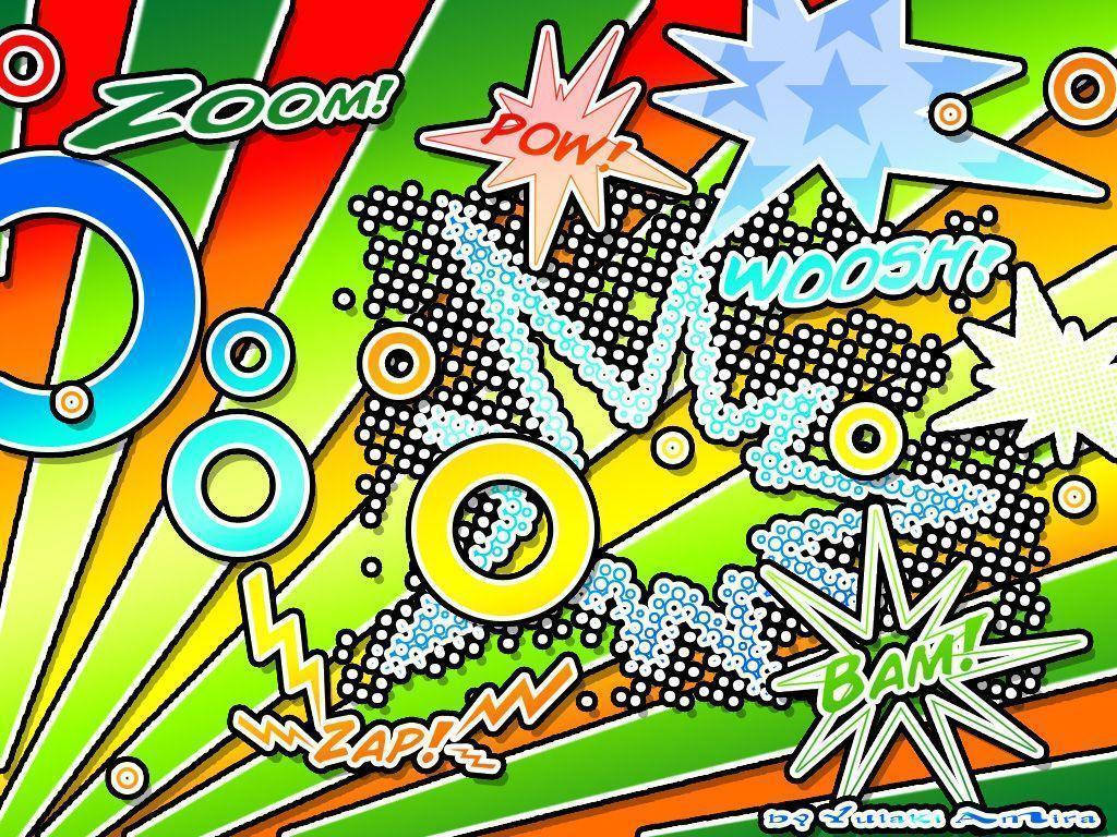 Pop Art 1024X768 Wallpaper and Background Image