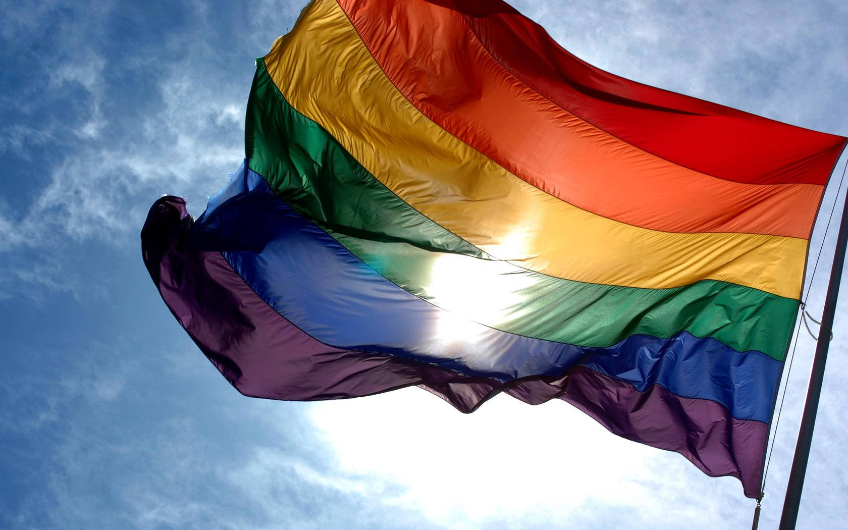 1680X1050 Pride Flag Wallpaper and Background