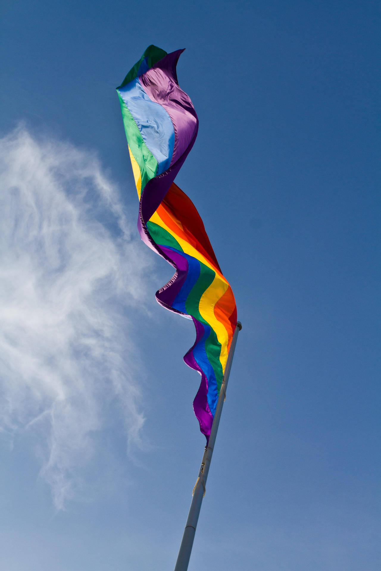 3456X5184 Pride Flag Wallpaper and Background