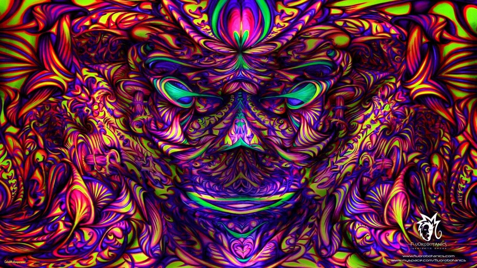 1600X900 Psychedelic Wallpaper and Background