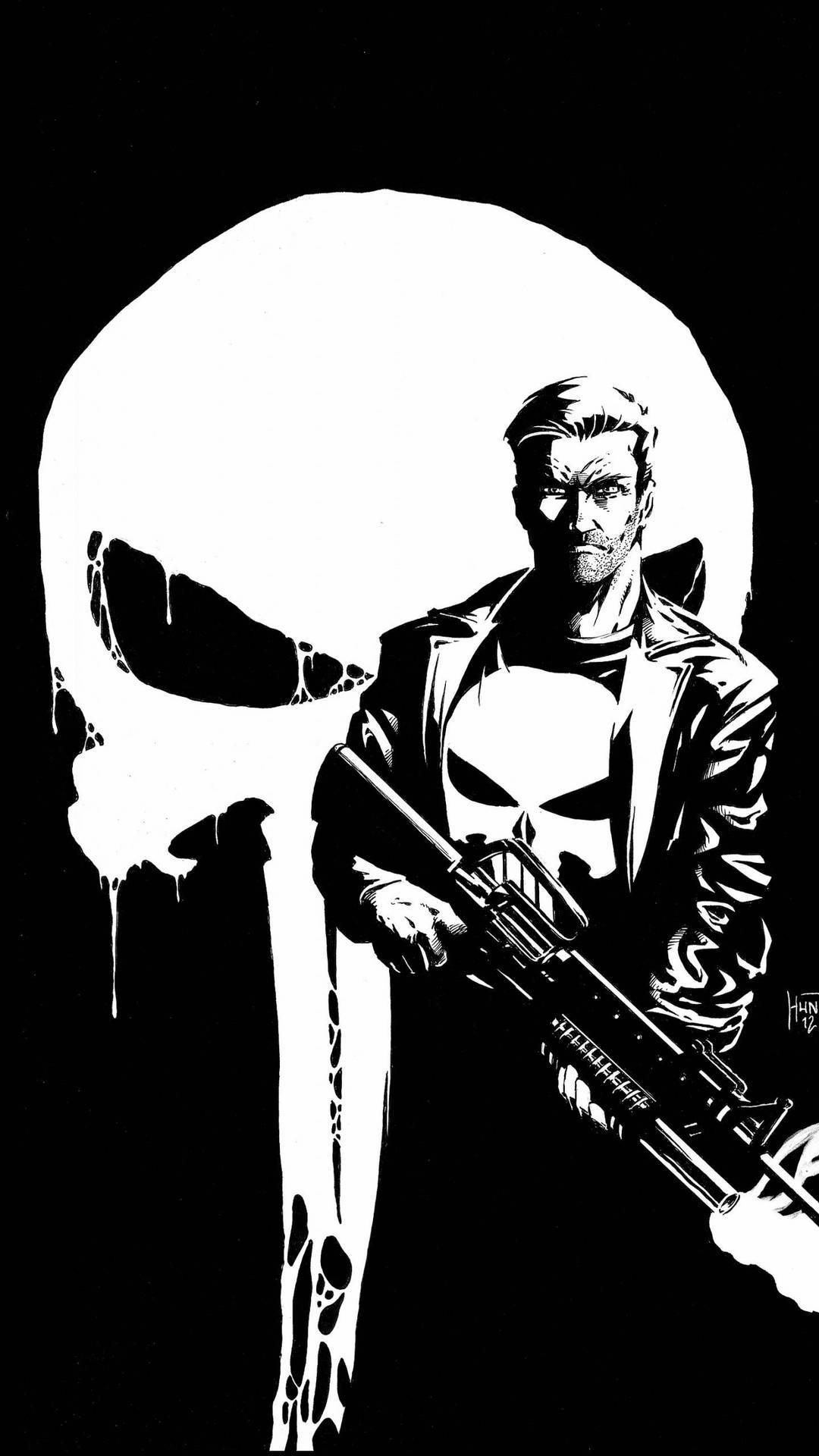 Punisher 1440X2560 Wallpaper and Background Image