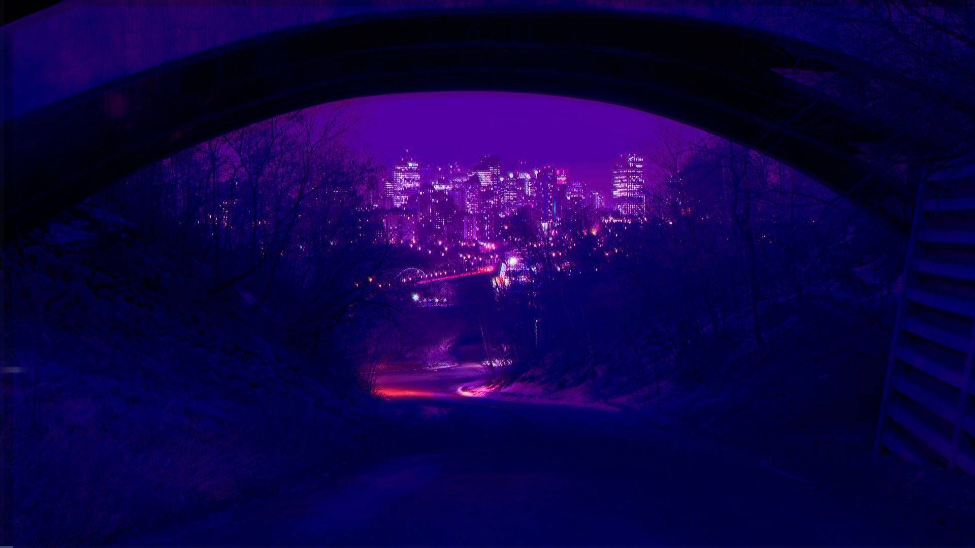 Purple Aesthetic 1920X1080 Wallpaper and Background Image