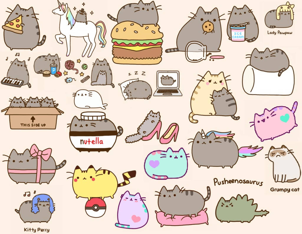 1024X795 Pusheen Wallpaper and Background
