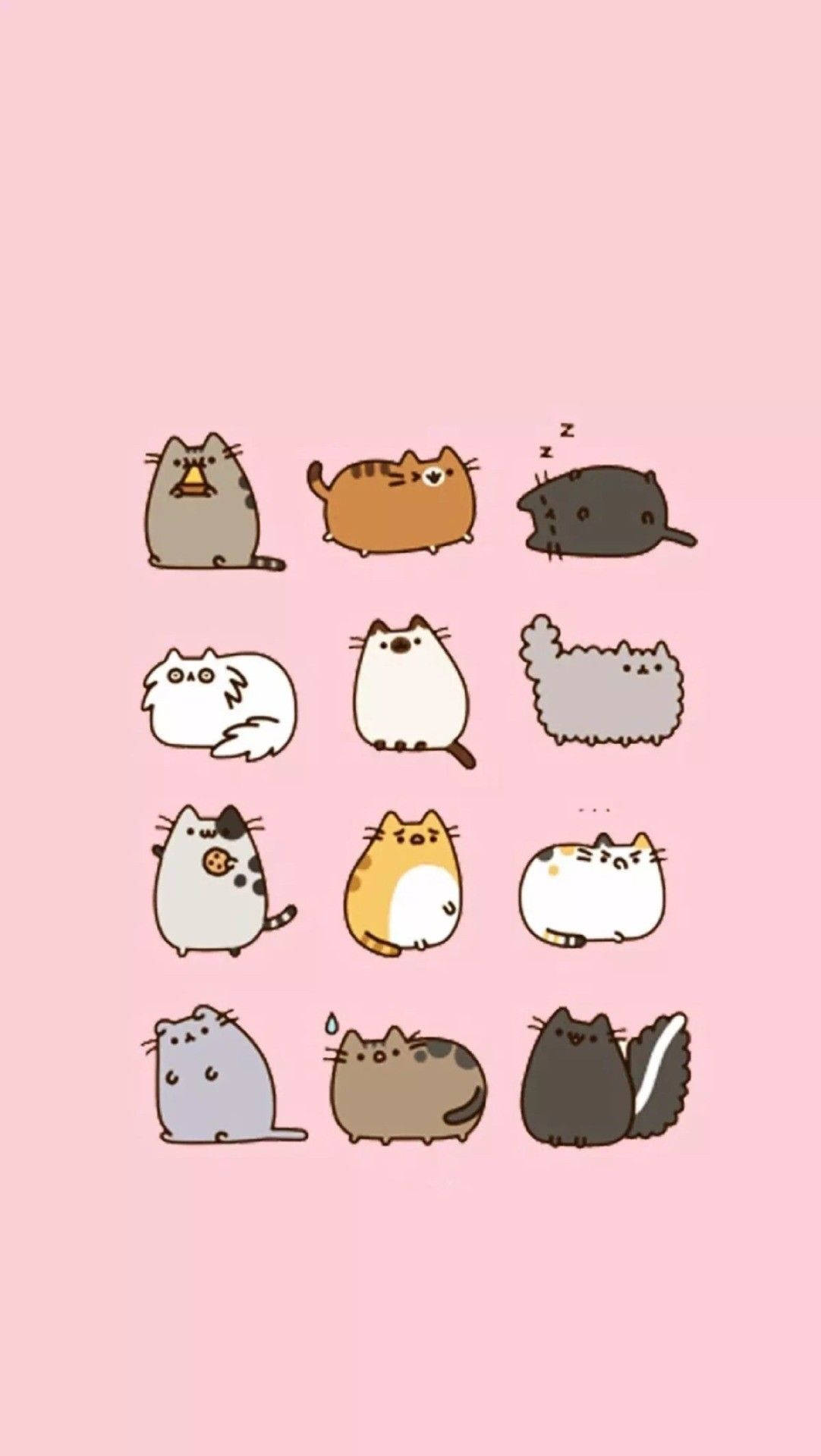 1082X1920 Pusheen Wallpaper and Background
