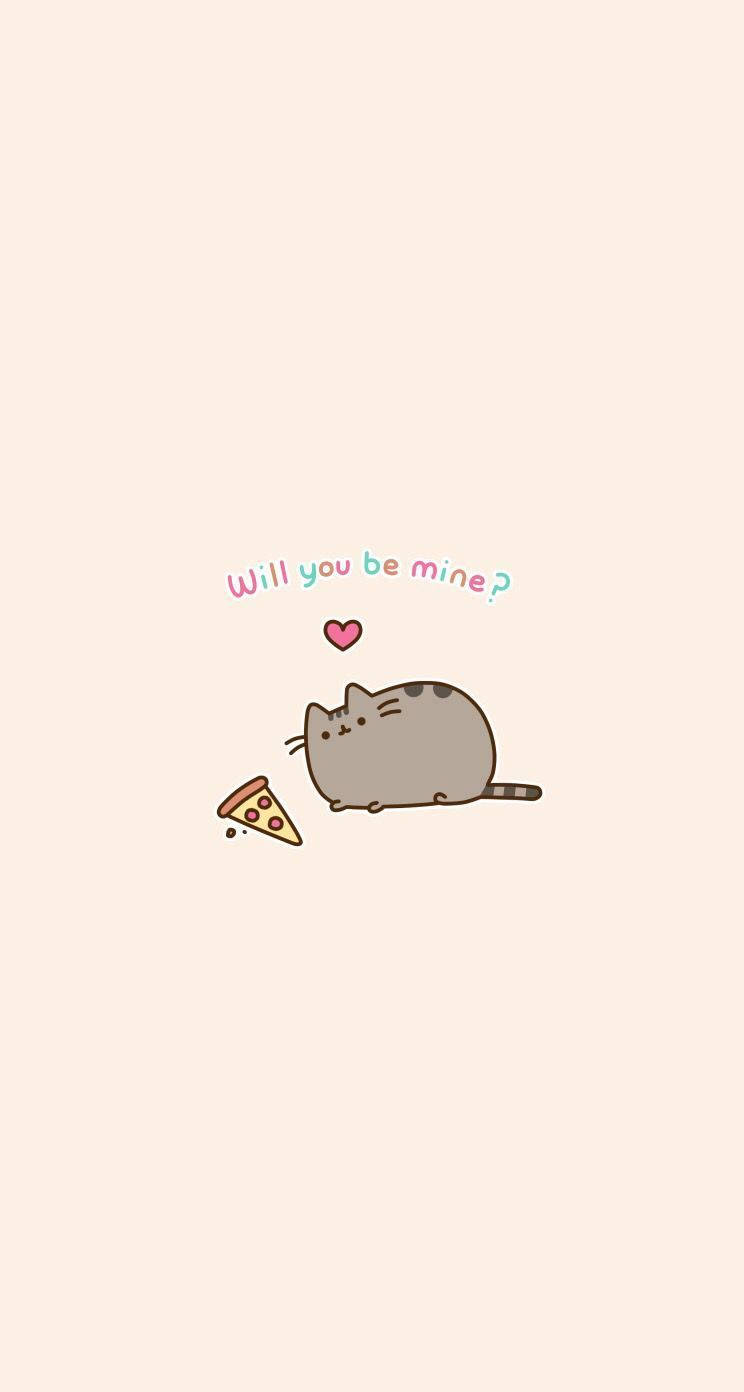 744X1392 Pusheen Wallpaper and Background