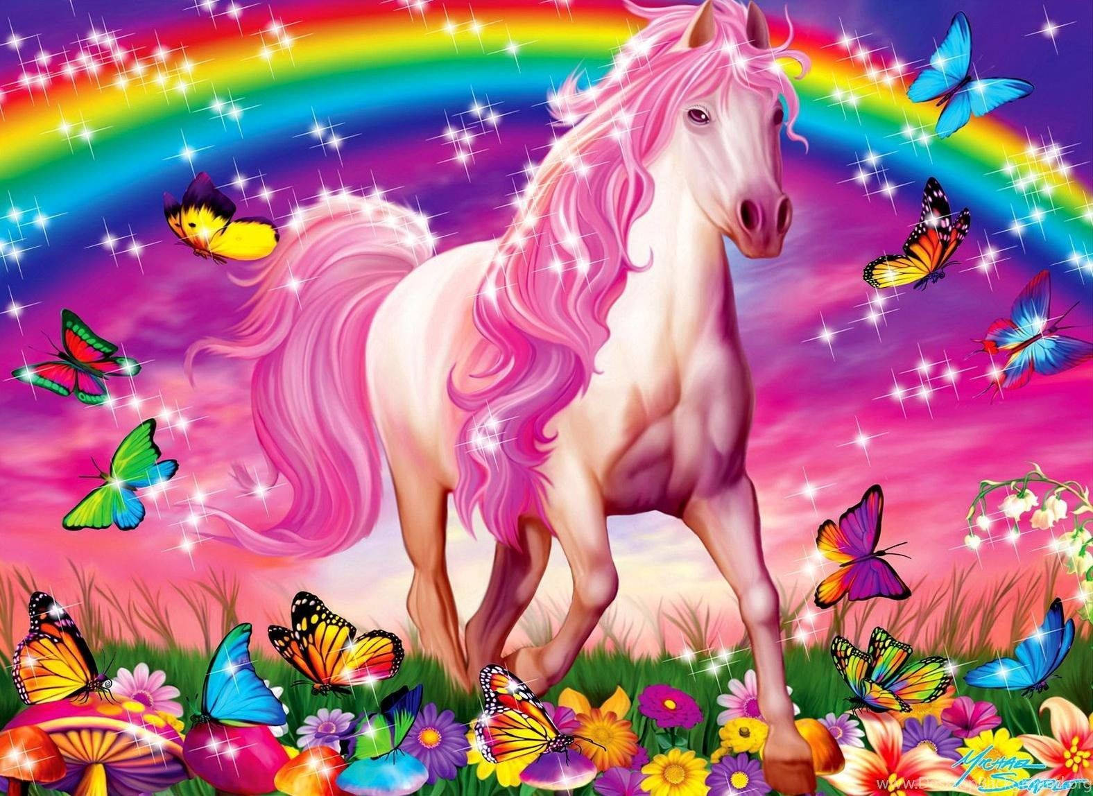 Rainbow Unicorn 1576X1148 Wallpaper and Background Image
