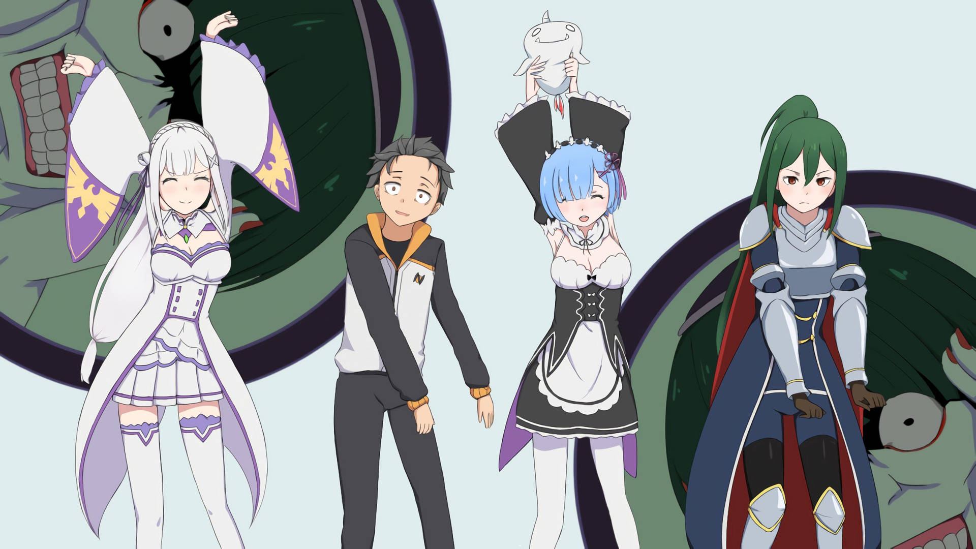 Re Zero 2560X1440 Wallpaper and Background Image
