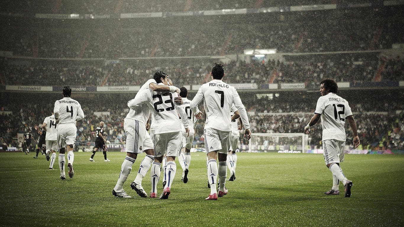 Real Madrid 1366X768 Wallpaper and Background Image