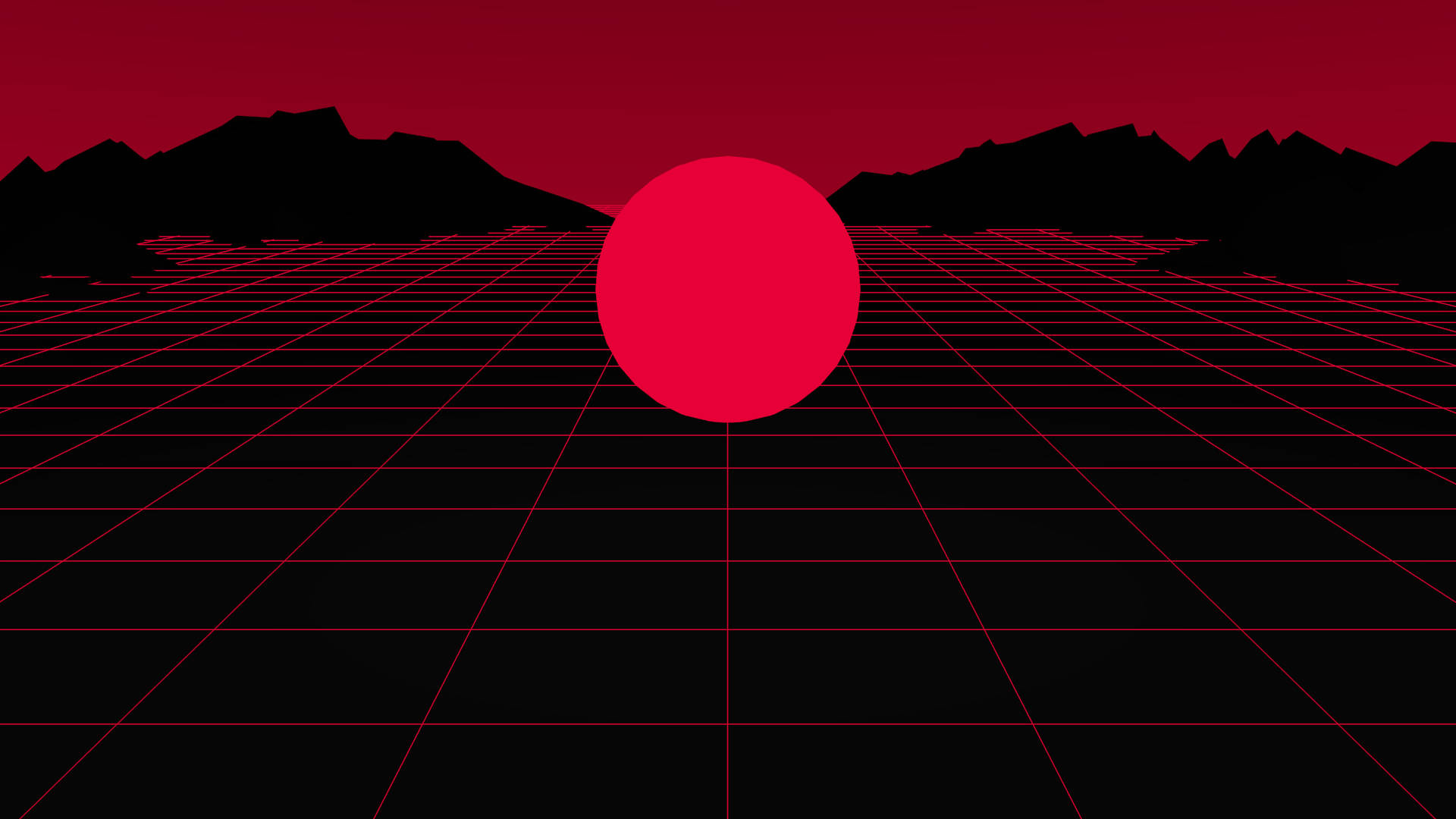 1920X1080 Red Aesthetic Wallpaper and Background