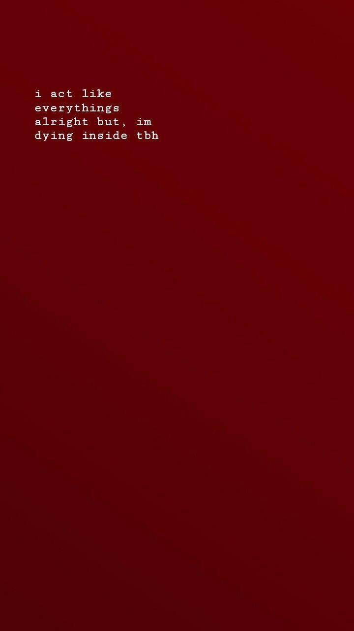 720X1280 Red Aesthetic Wallpaper and Background