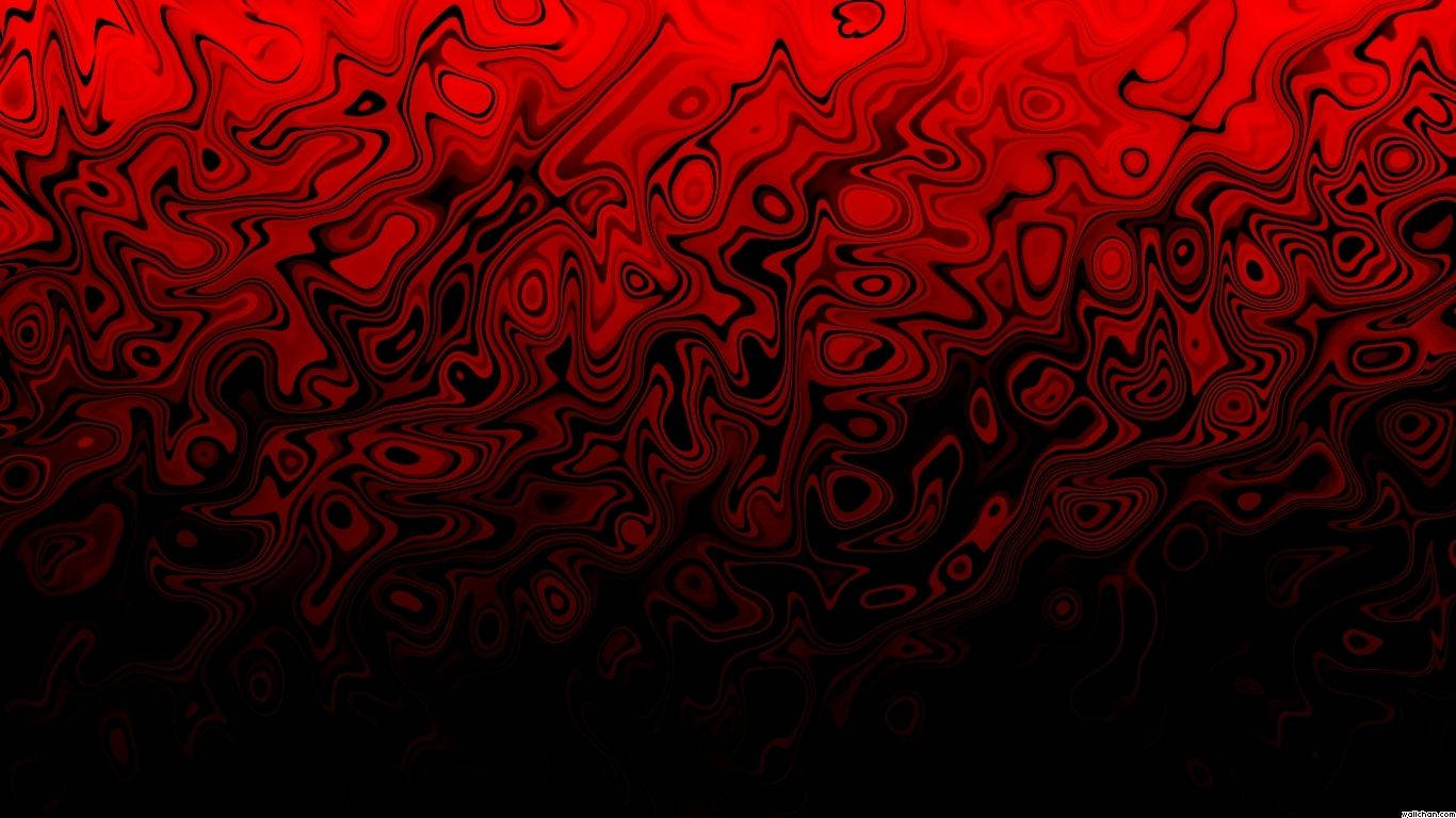 Red And Black 1366X768 wallpaper