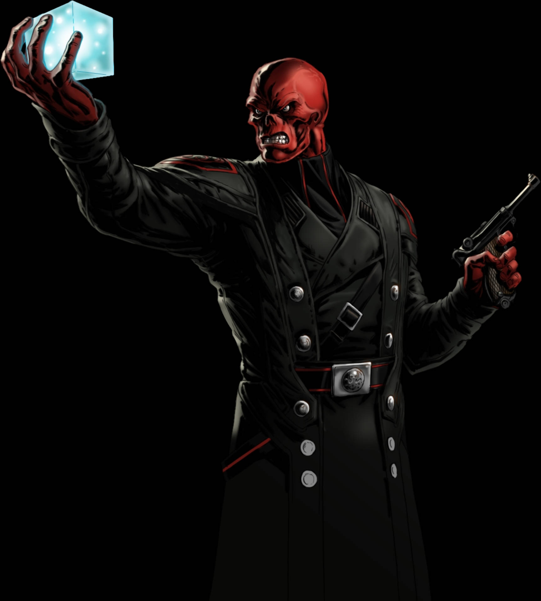 1729X1920 Red Skull Wallpaper and Background