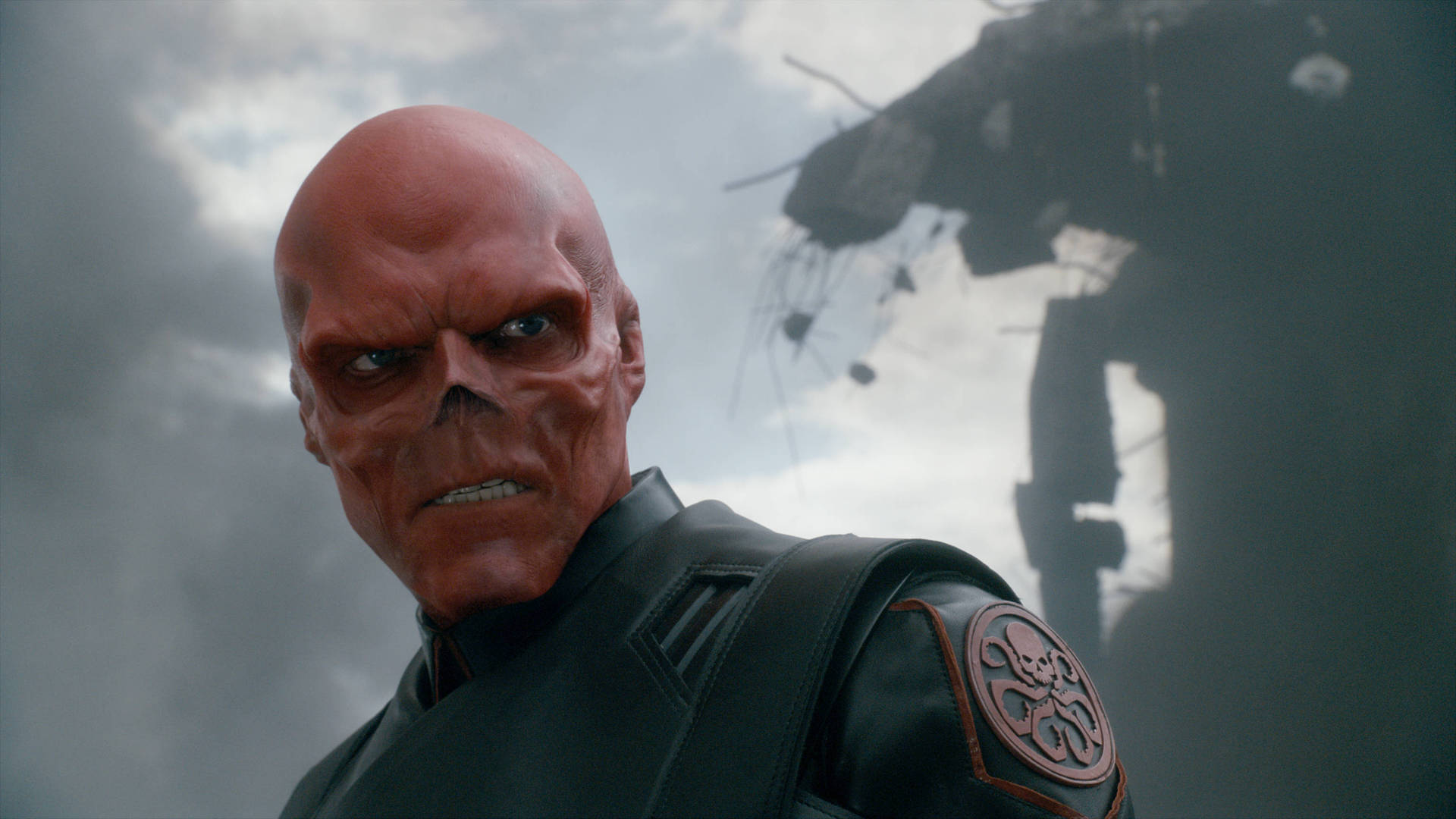 3072X1728 Red Skull Wallpaper and Background