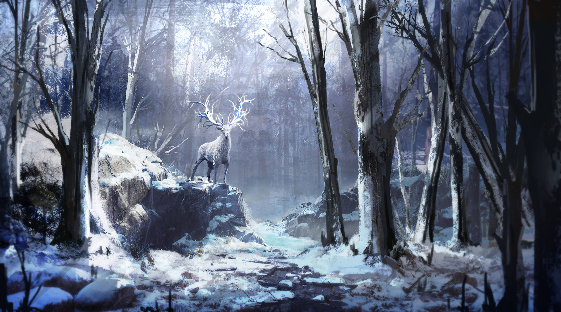 3840X2140 Reindeer Wallpaper and Background