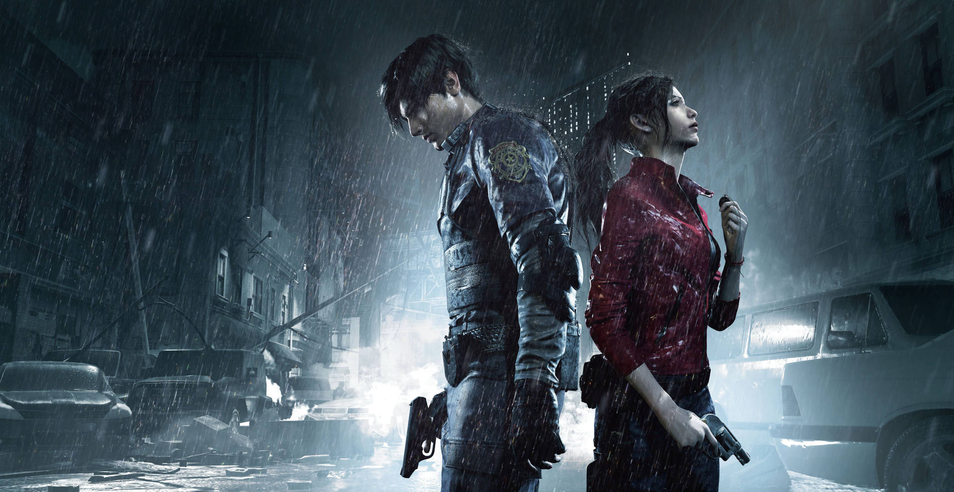 Resident Evil 2 6784X3500 Wallpaper and Background Image