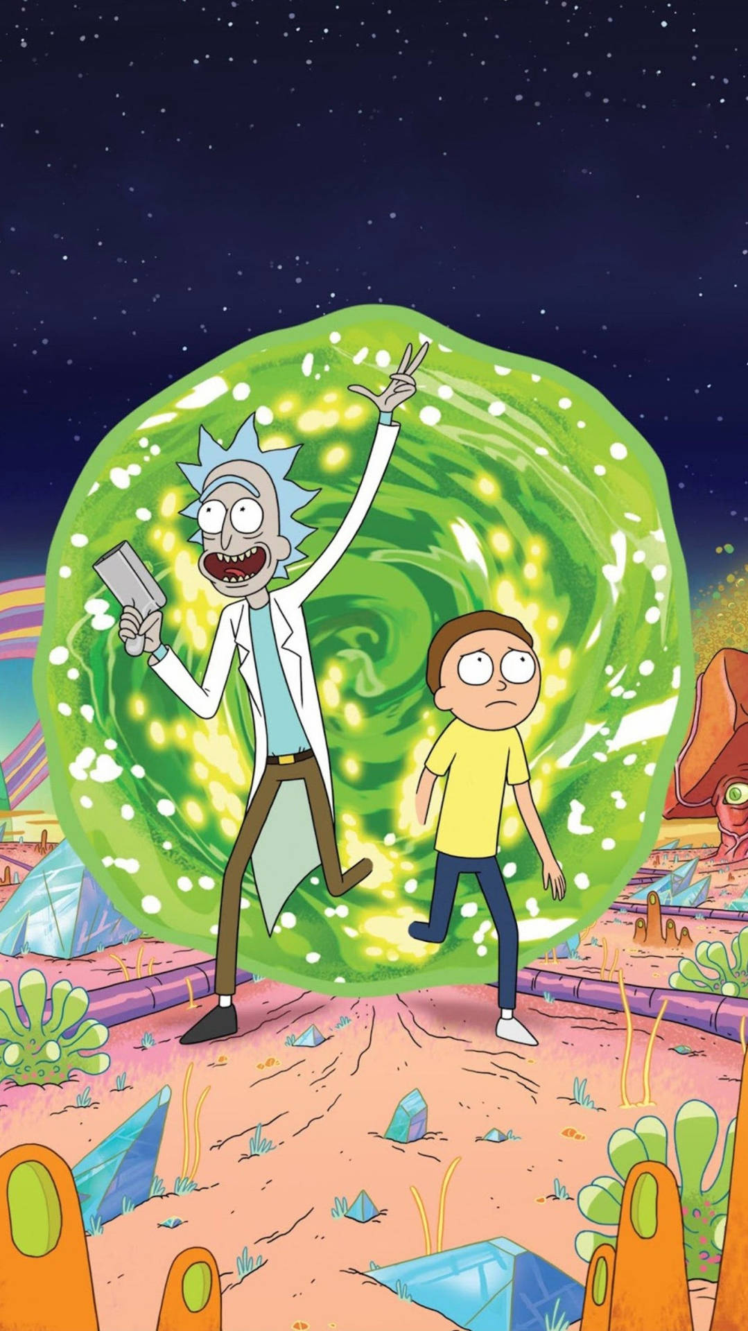 1536X2732 Rick And Morty Wallpaper and Background