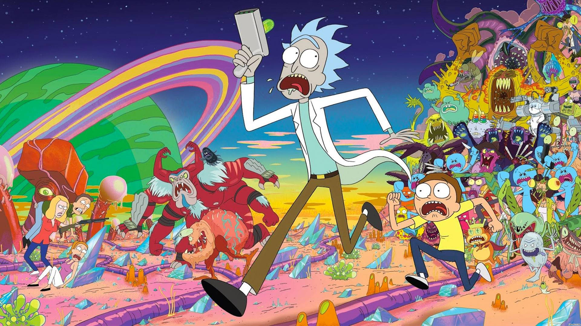 Rick And Morty 1920X1080 Wallpaper and Background Image