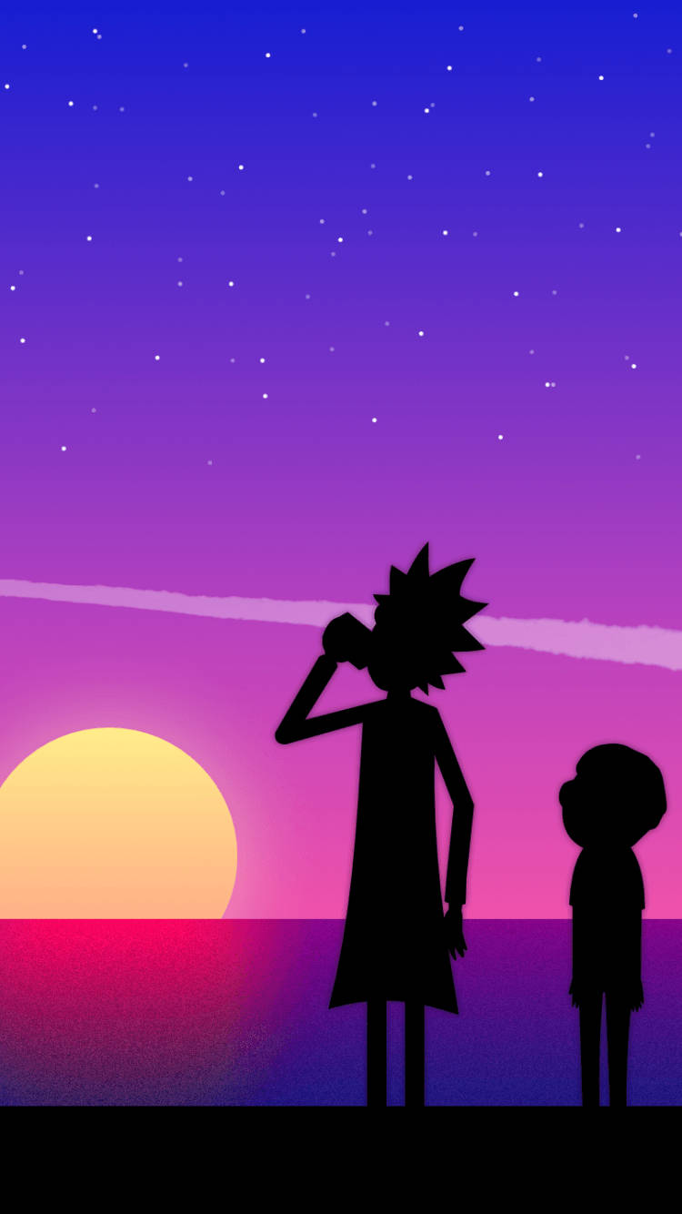 750X1334 Rick And Morty Wallpaper and Background
