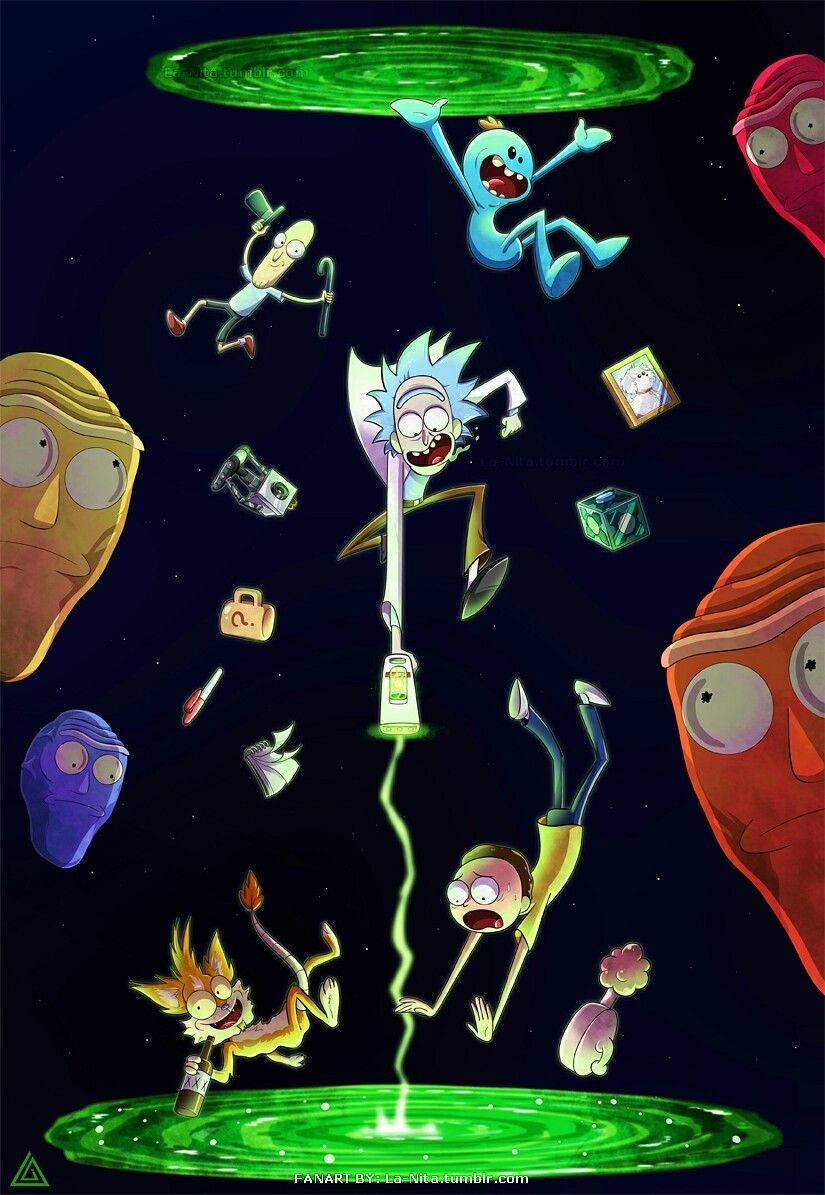 Rick And Morty 825X1195 Wallpaper and Background Image