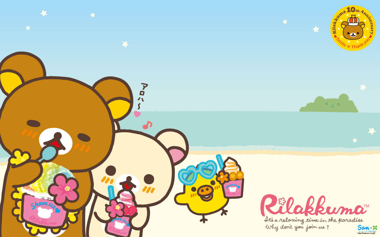 Rilakkuma 1280X800 wallpaper