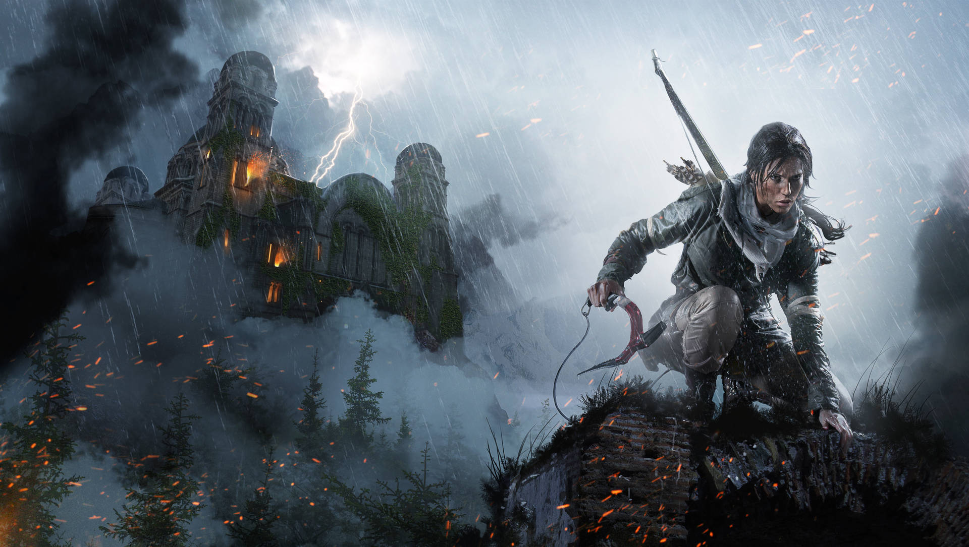6000X3390 Rise Of The Tomb Raider Wallpaper and Background
