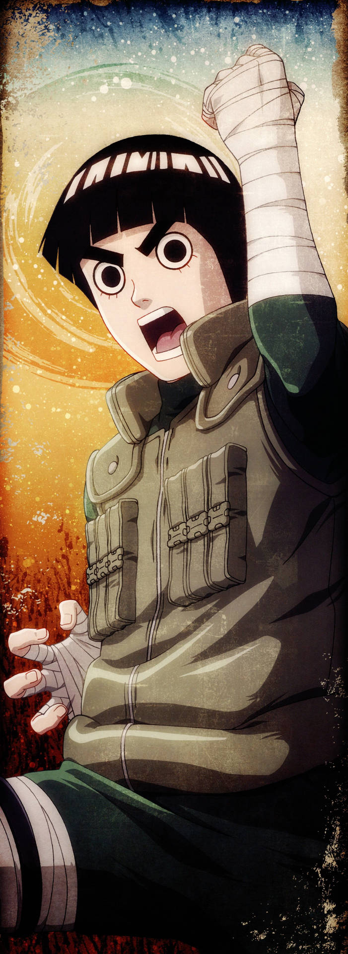 2119X5800 Rock Lee Wallpaper and Background