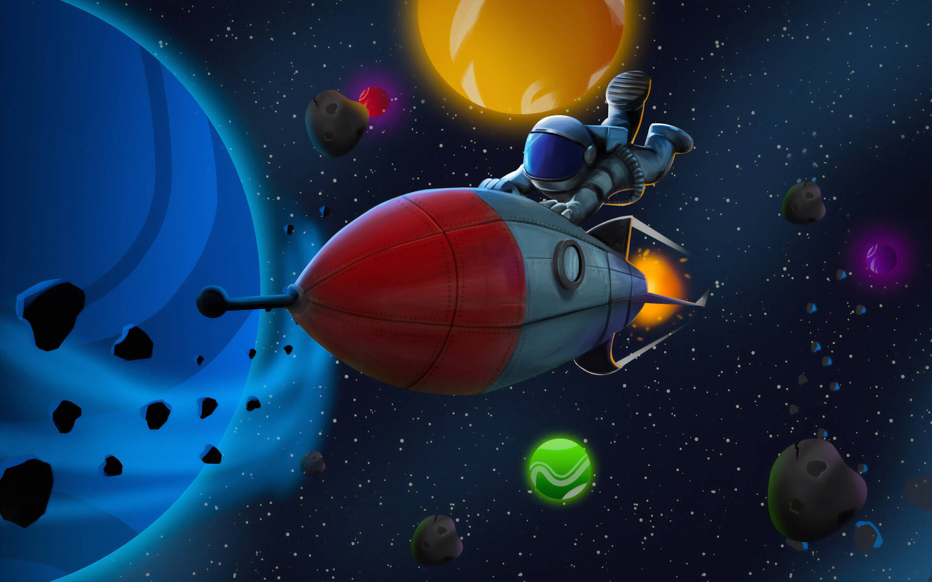 Rocket 3840X2400 Wallpaper and Background Image