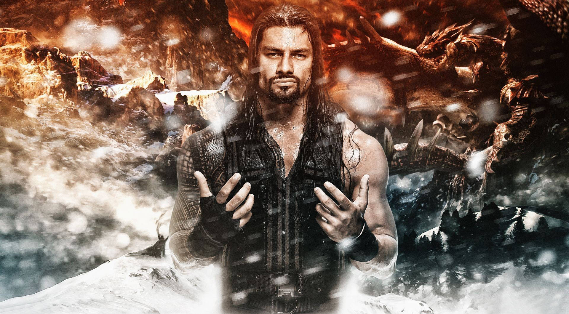 1920X1060 Roman Reigns Wallpaper and Background