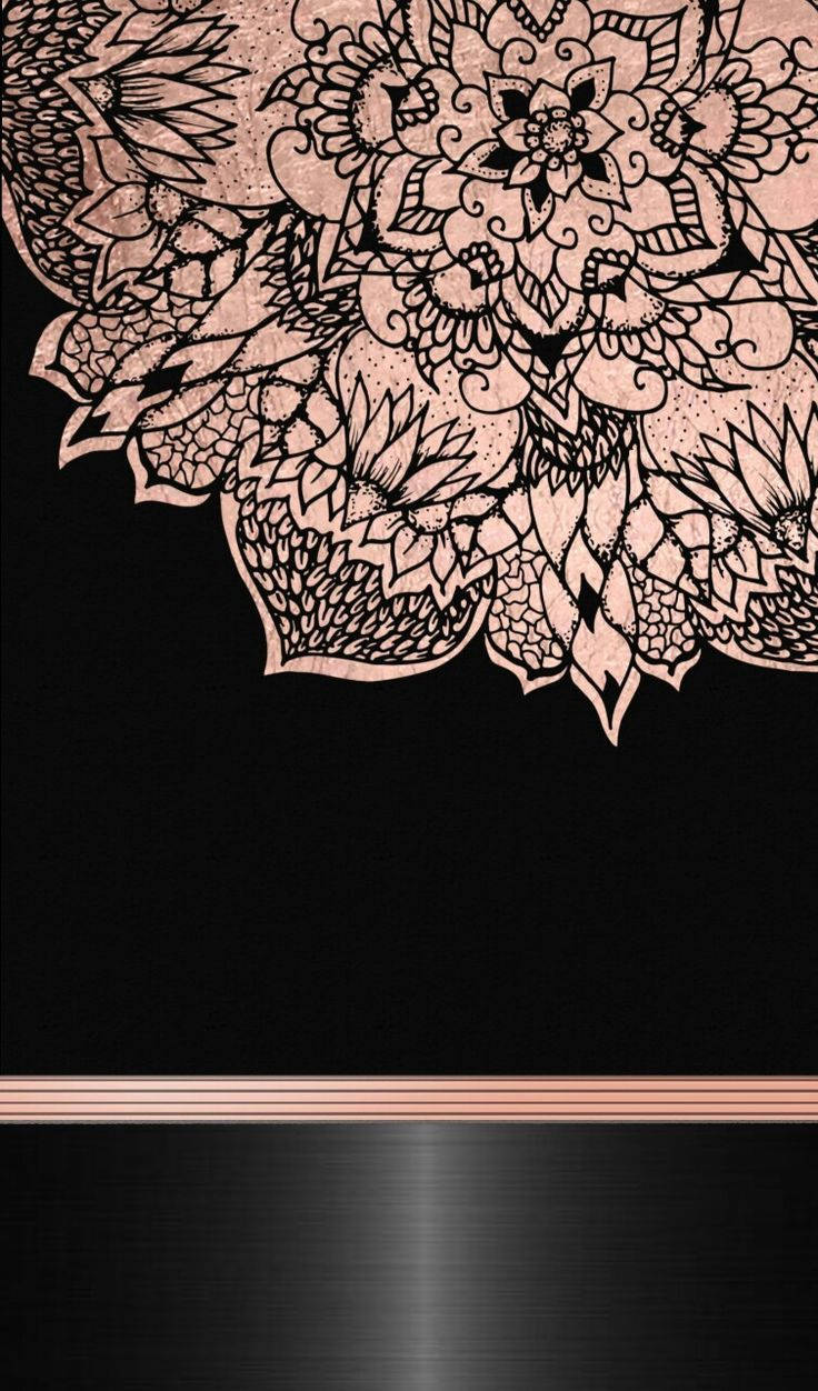 Rose Gold 736X1252 Wallpaper and Background Image