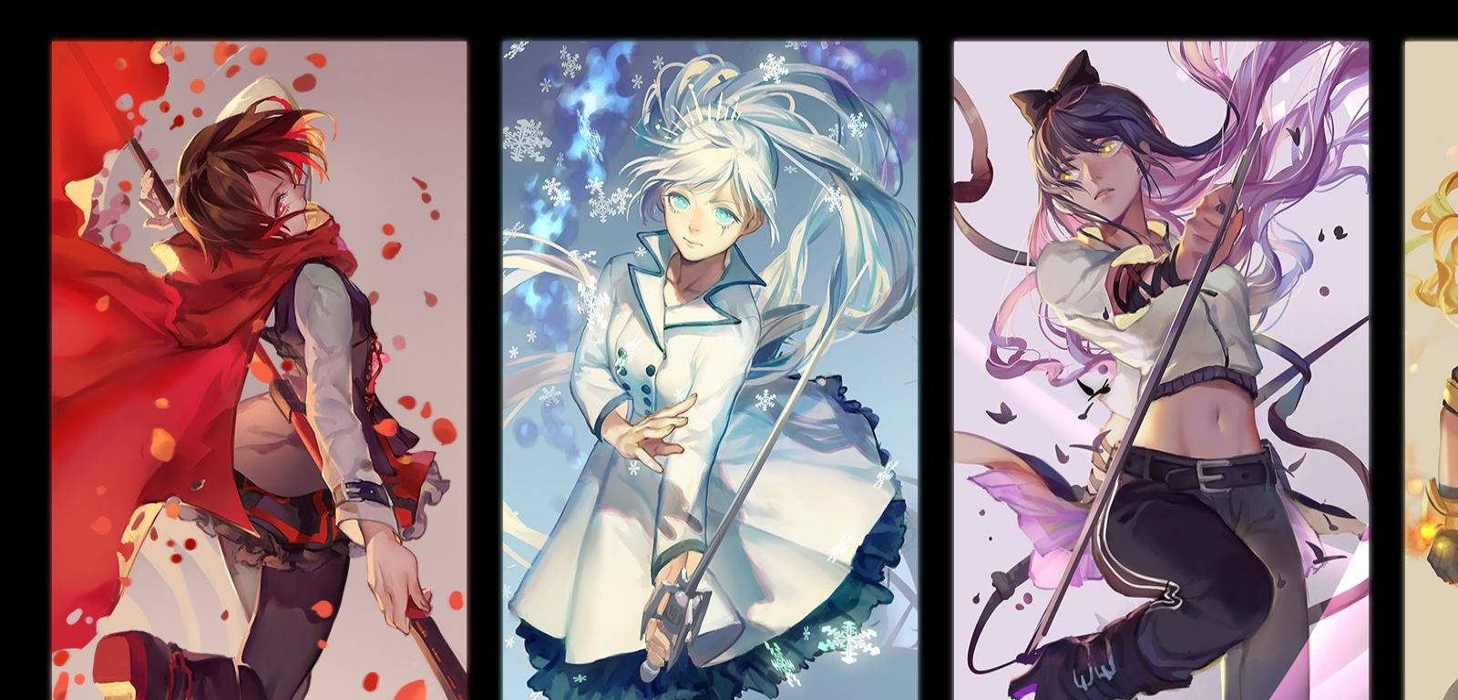 1600X768 Rwby Wallpaper and Background