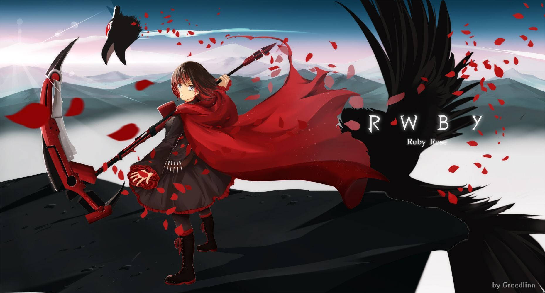 1858X1000 Rwby Wallpaper and Background