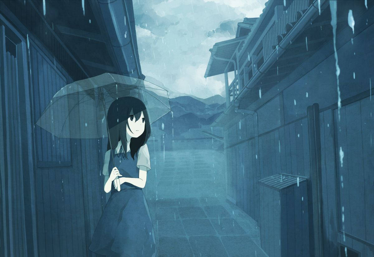 Sad Anime 1200X825 Wallpaper and Background Image