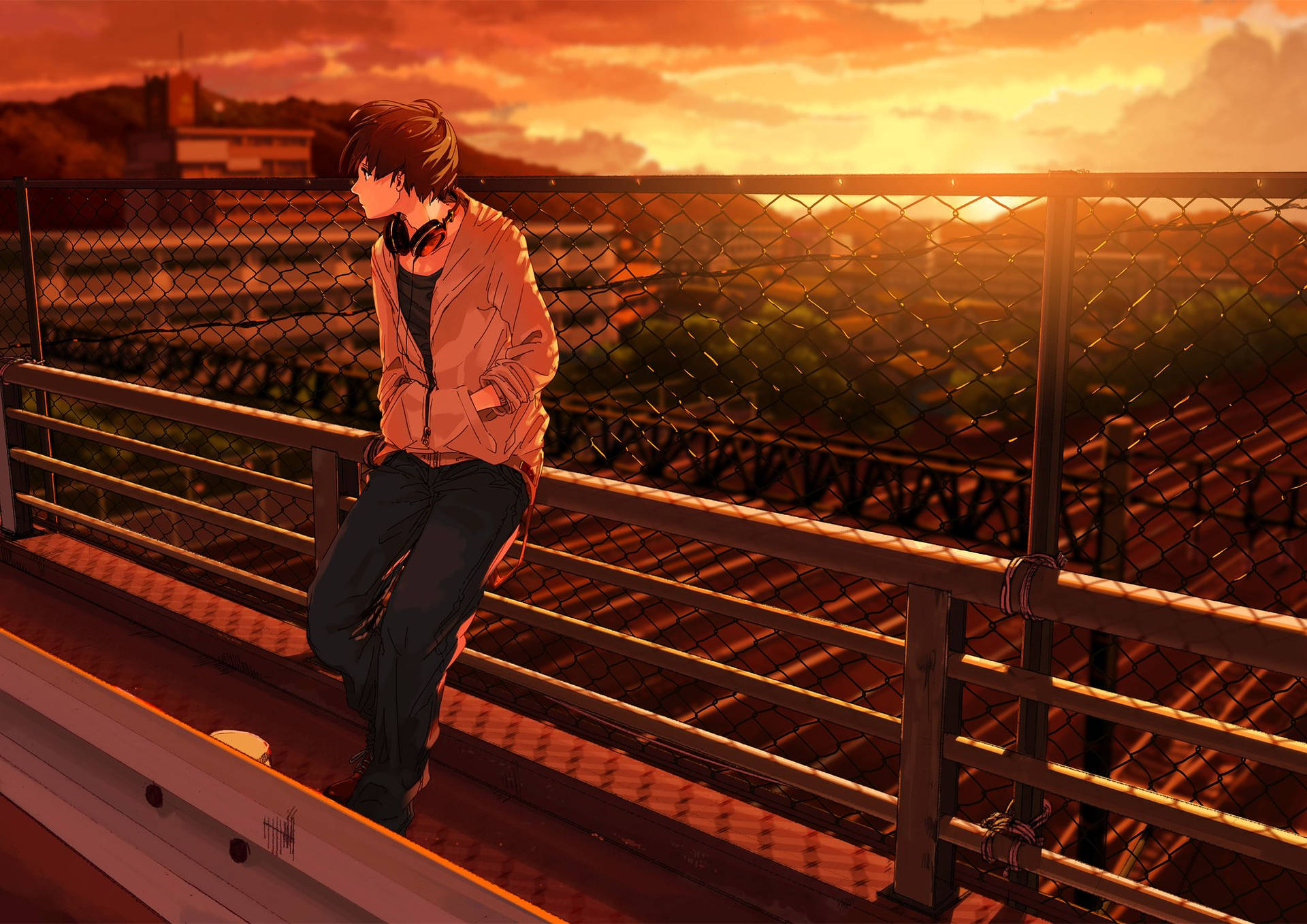 Sad Anime 2104X1488 Wallpaper and Background Image
