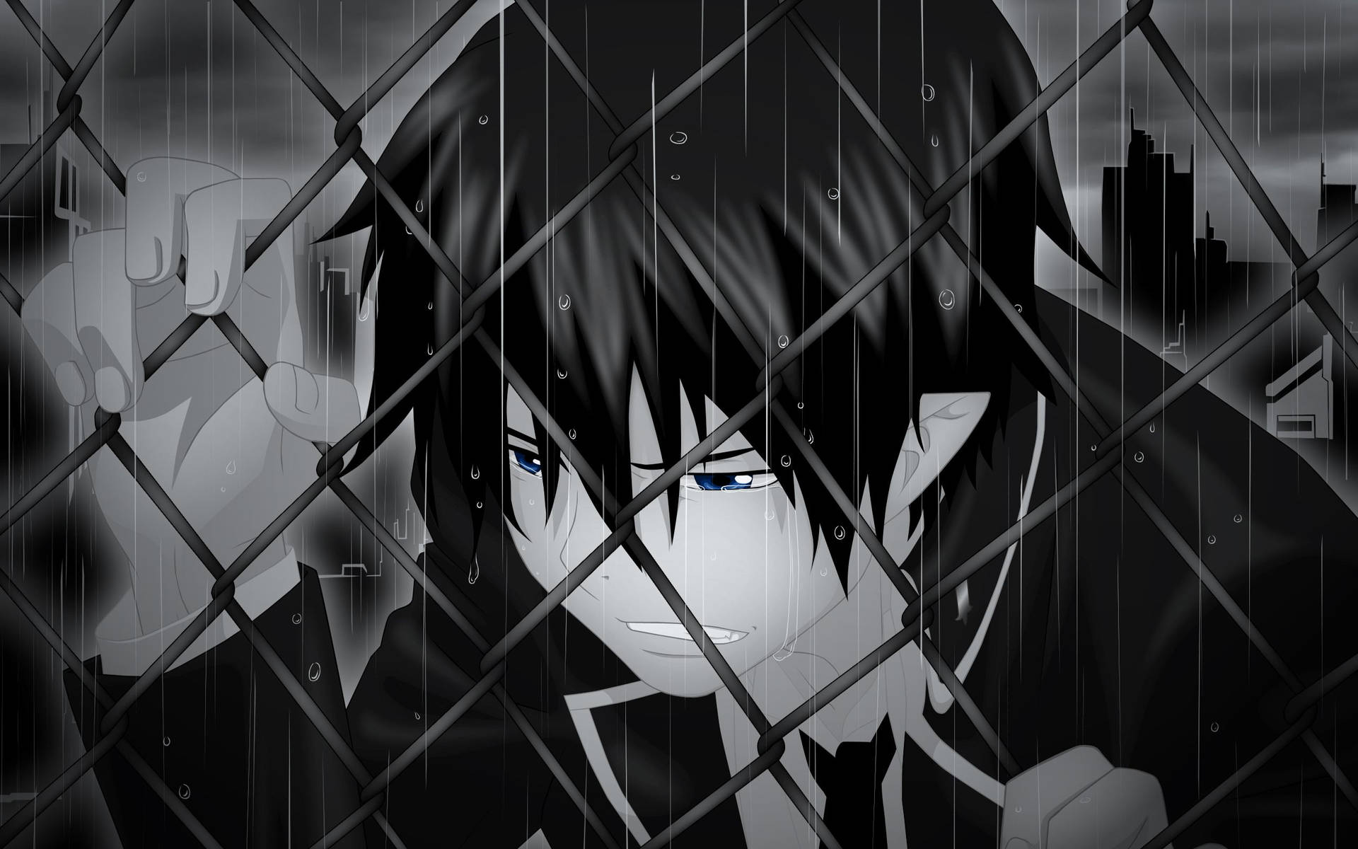 2560X1600 Sad Anime Wallpaper and Background