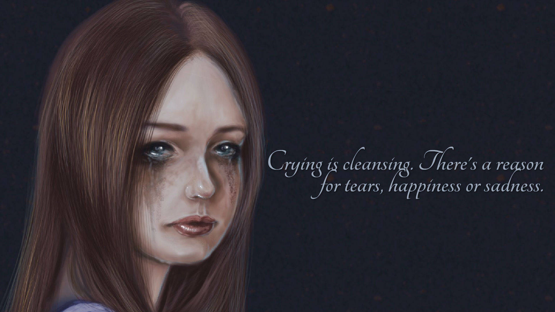 1920X1080 Sad Quotes Wallpaper and Background