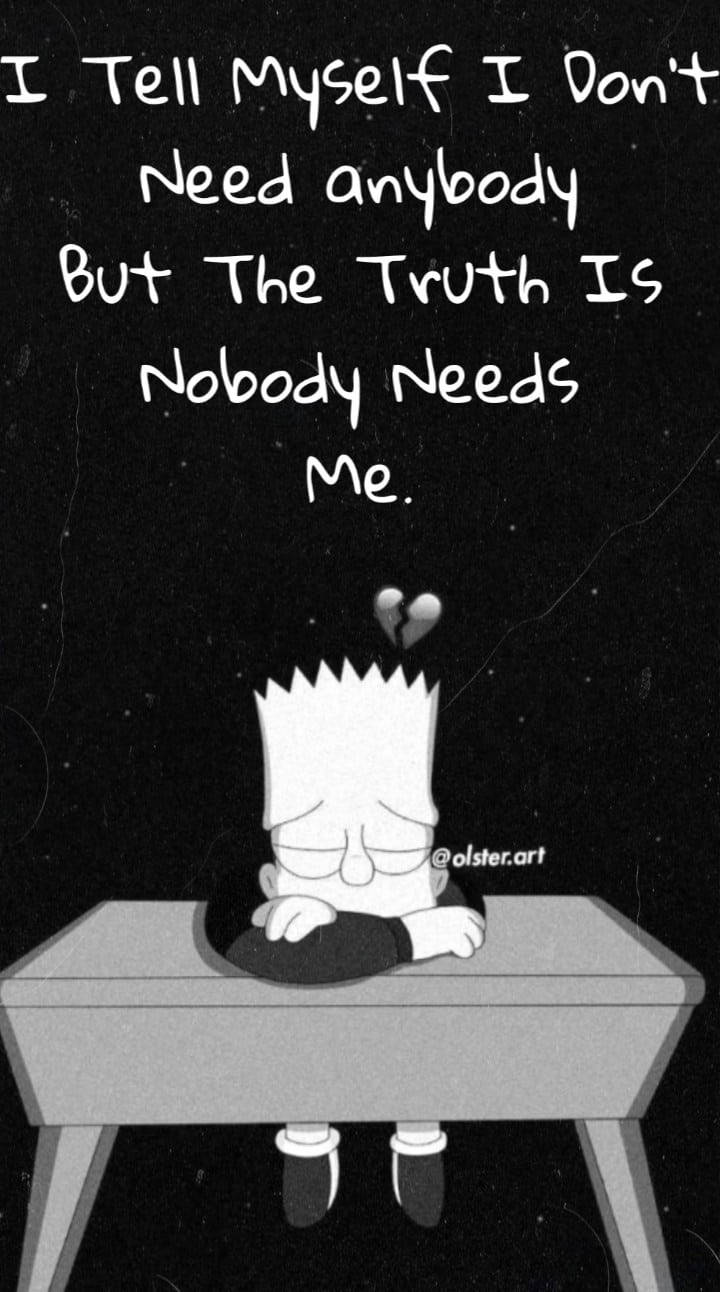 720X1292 Sad Quotes Wallpaper and Background