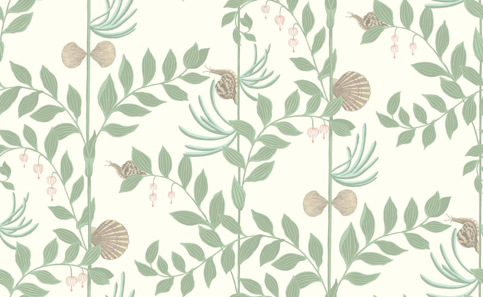2124X1308 Sage Green Aesthetic Wallpaper and Background